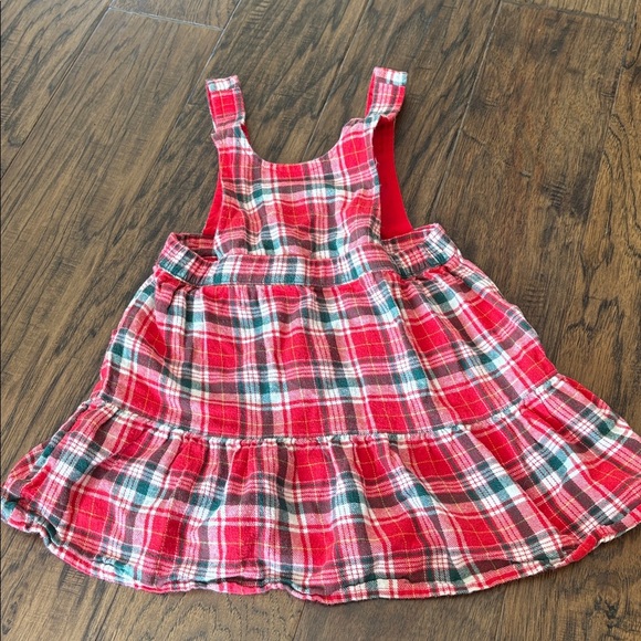 Cat & Jack plaid Christmas dress - Picture 3 of 5